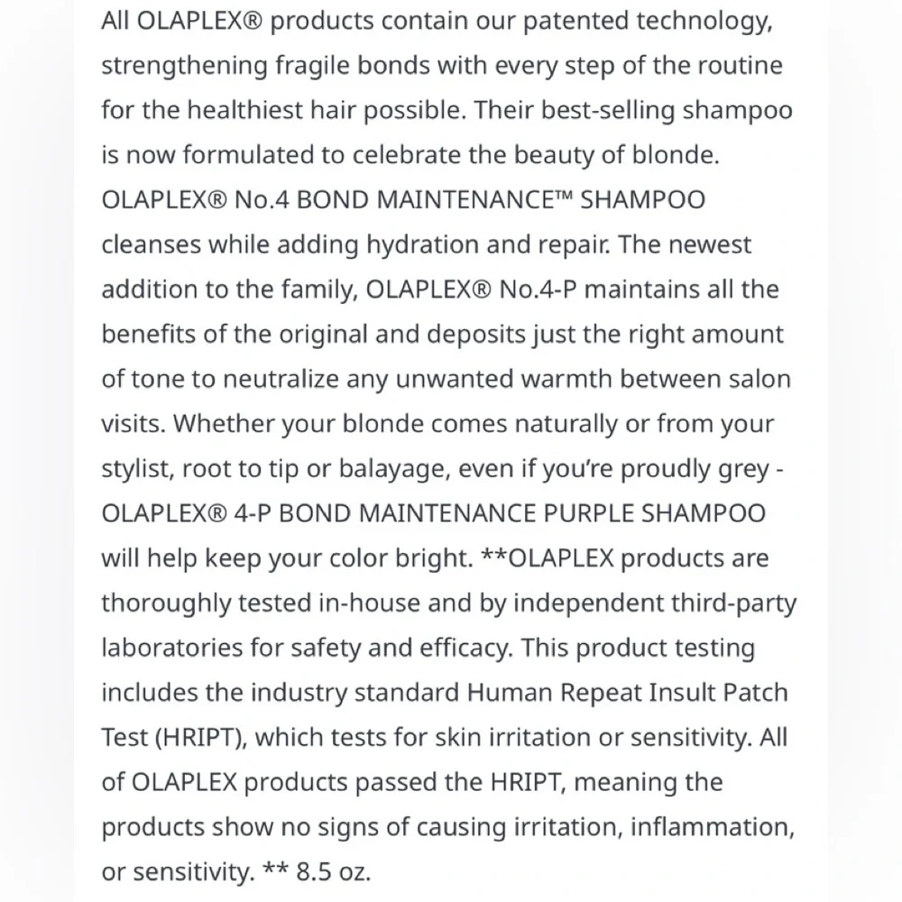 OLAPLEX No.4P Blonde Enhancer Shampoo - purple - Picture 4 of 6